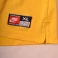 Vintage Nike Brazil 1998 - 1999 Home Football Shirt Size XL Yellow Green