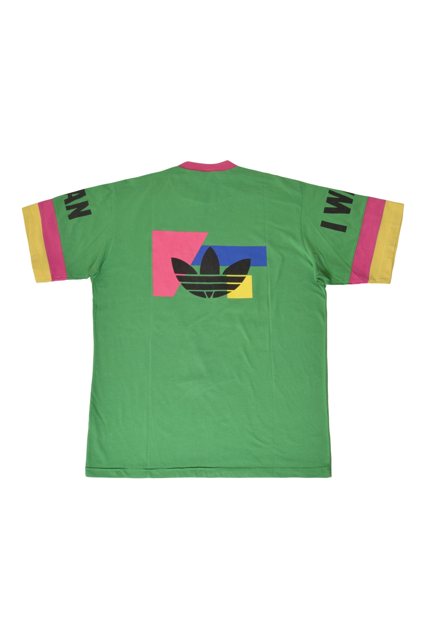 Vintage Adidas 90's T-Shirt I Can I Want Size S-M Green