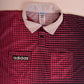 Vintage Adidas Referee Shirt Euro 1996 Size XL Black Pink Made in England