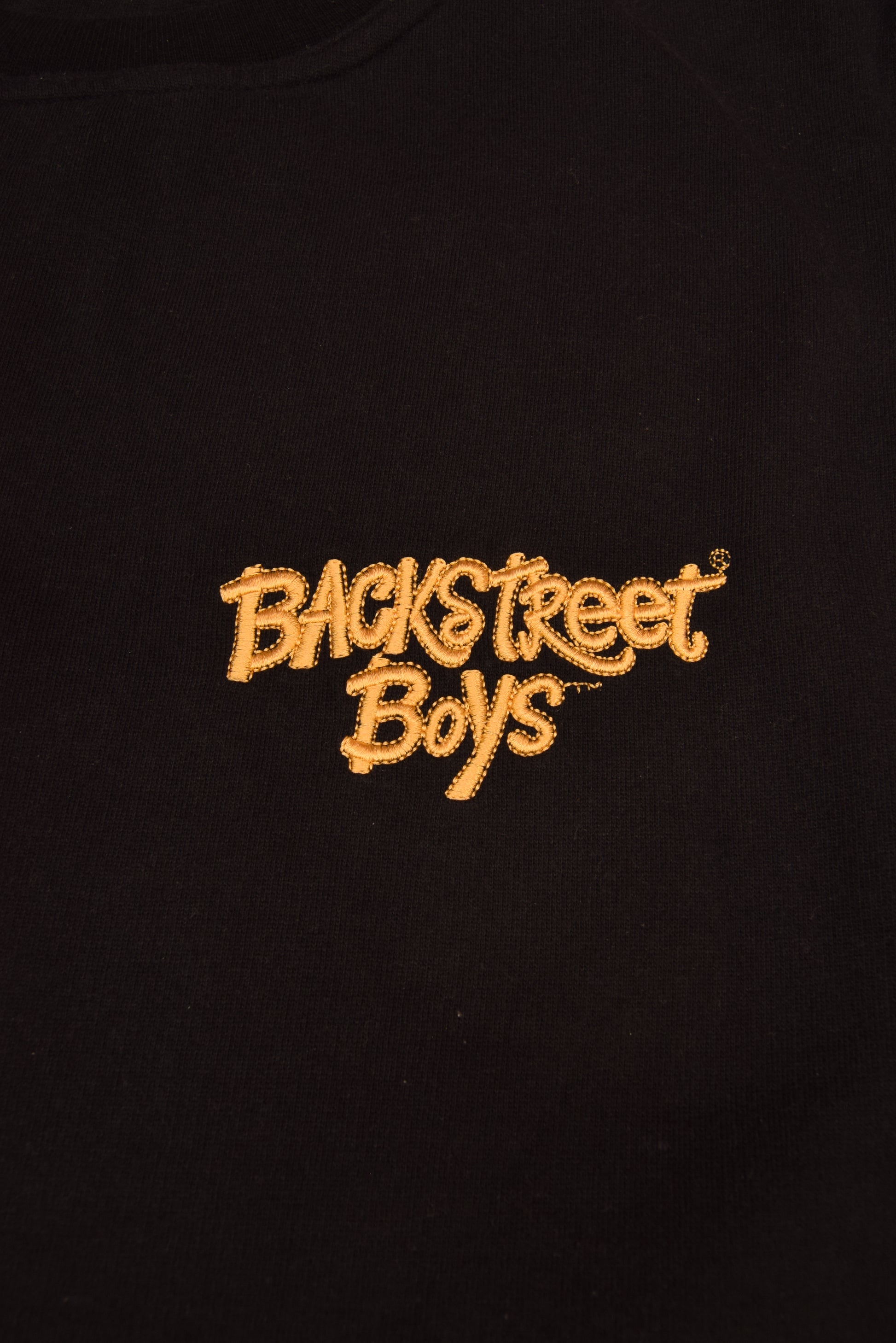 Vintage 1996 BackStreet Boys BSB I.A.M. Bad Mad Next Generation Authentic Sweatshirt Black