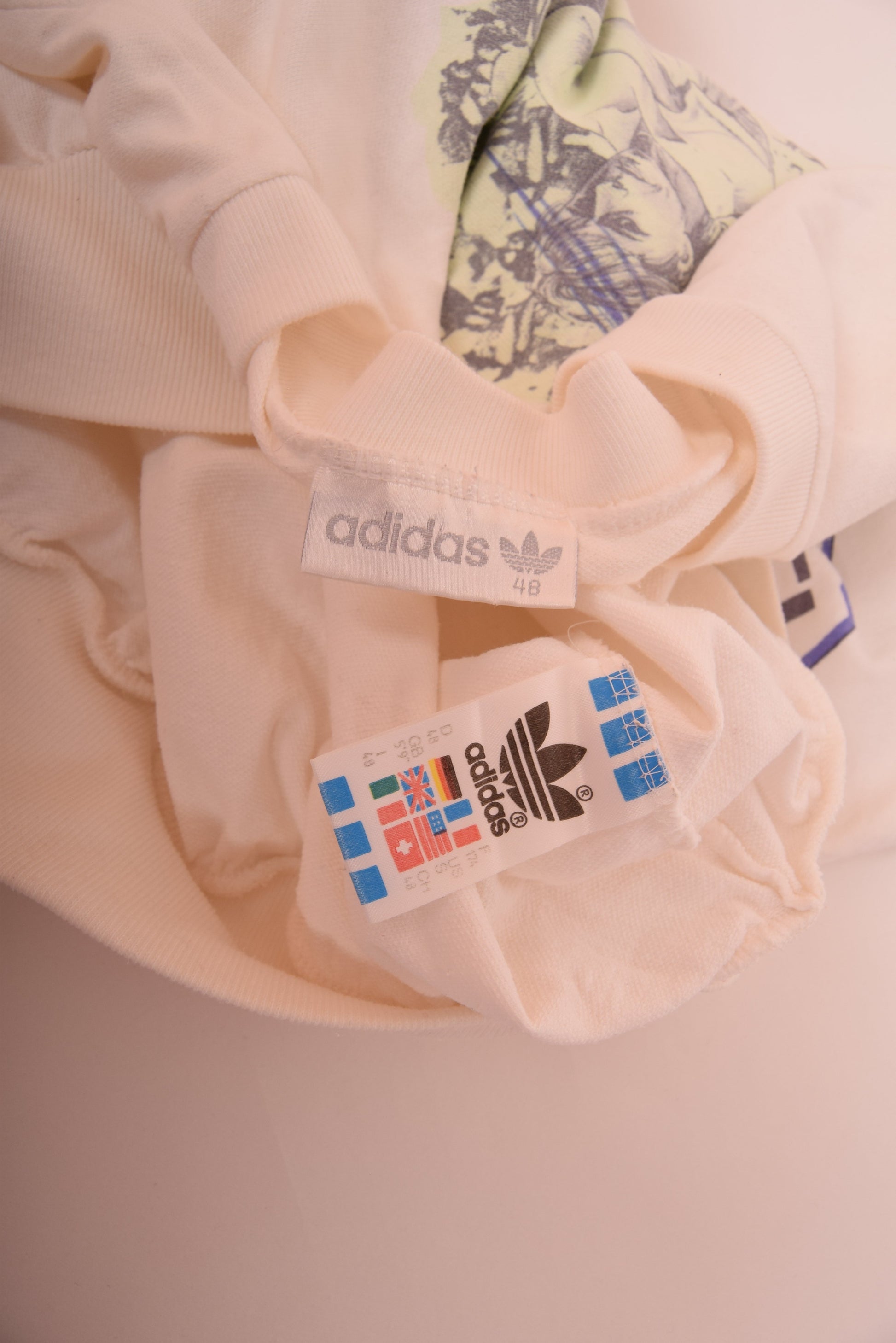 Vintage Adidas Stefan Edberg Tennis Vest 80's Made in West Germany White