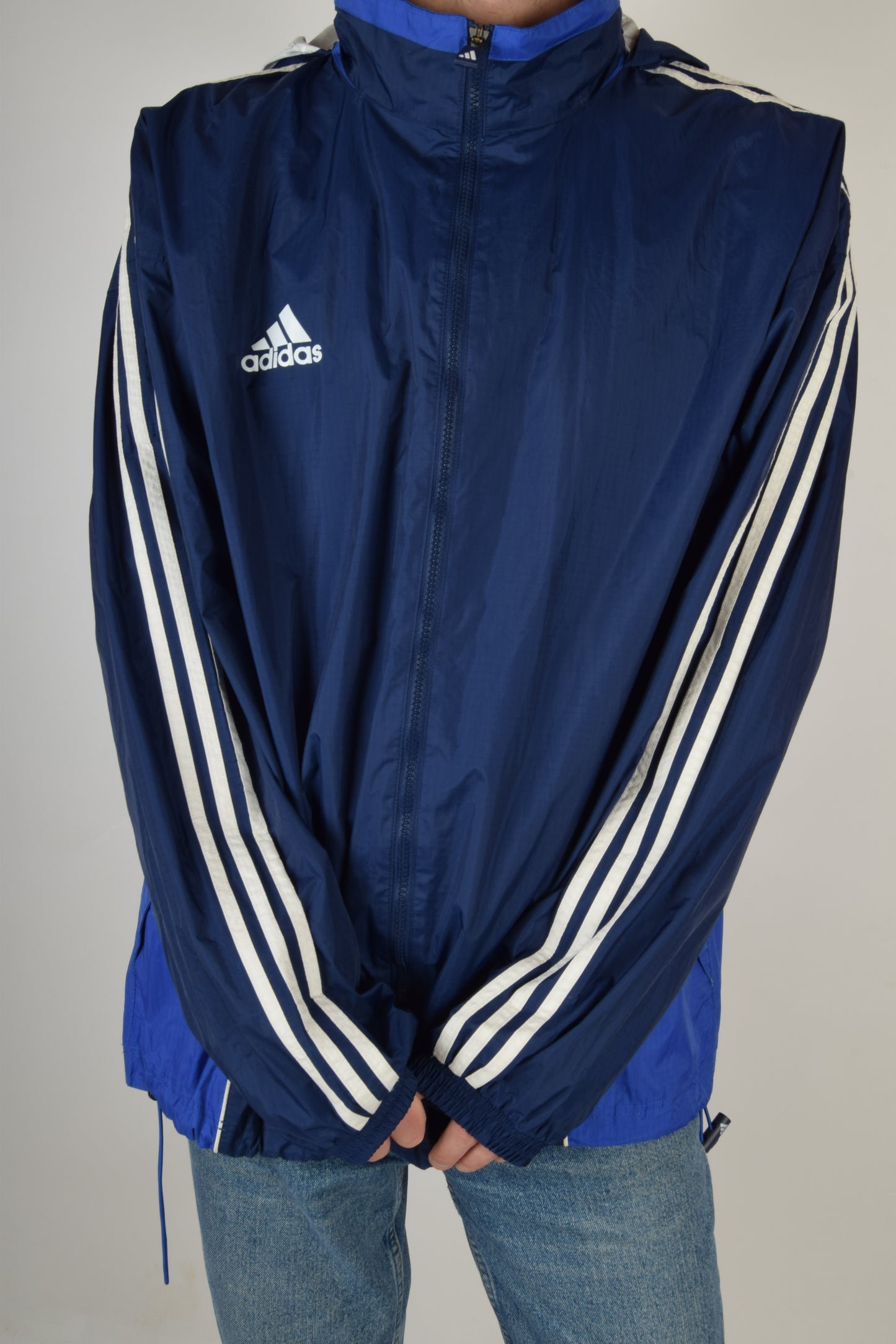 Vintage Adidas Jacket / Festival Windbreaker 90's