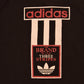 Vintage Adidas Sweatshirt The Brand With The Three Stripes Black Red Size S-M