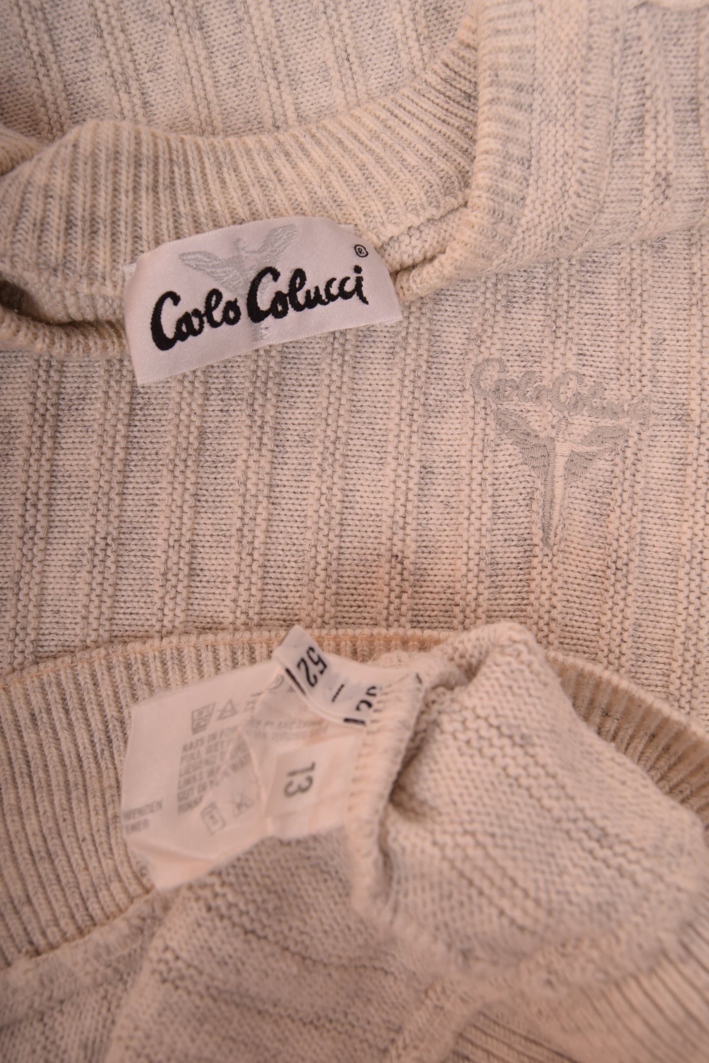 Vintage Carlo Colucci 90's Jumper / Sweater Size L-XL