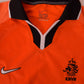 Vintage Holland Netherlands Nike 1998-1999 Home Football Shirt Orange Size L Made in UK