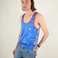 Vintage 80s Kappa Tank Top USA Track and Field Team Made in Italy 1984 Olympic Los Angeles