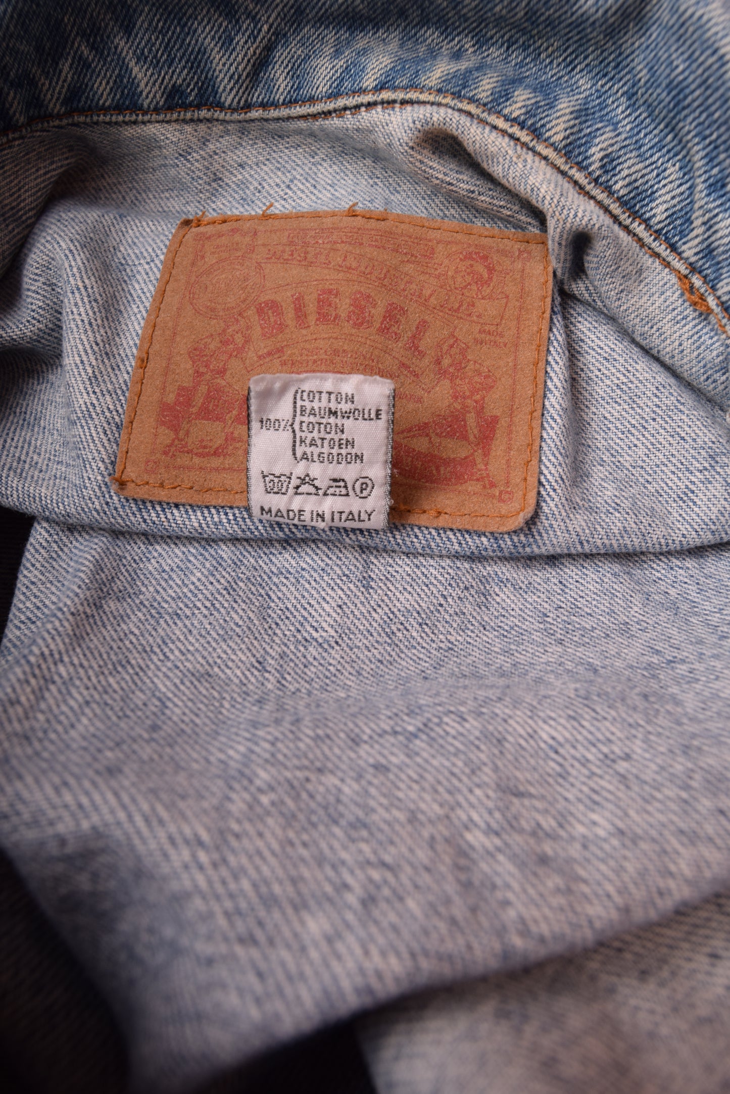 Vintage Diesel Denim / Jeans Jacket Made in Italy Size M