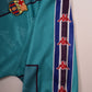 Vintage FC Barcelona Kappa 1995-1997 Away Football Shirt Size XL Green