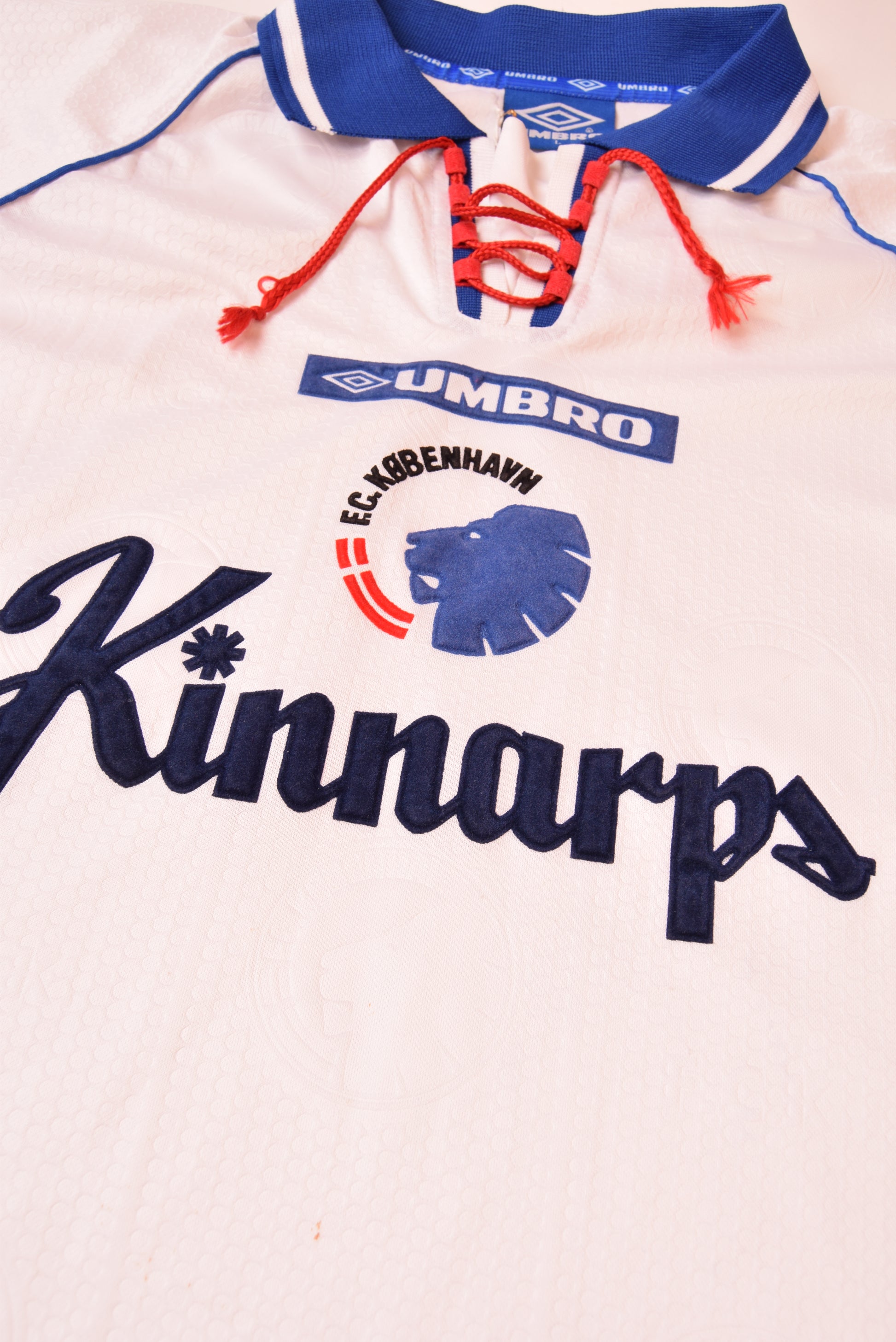 Vintage Umbro FC Copenhagen Home 1998-1999 Size L Made in Europe