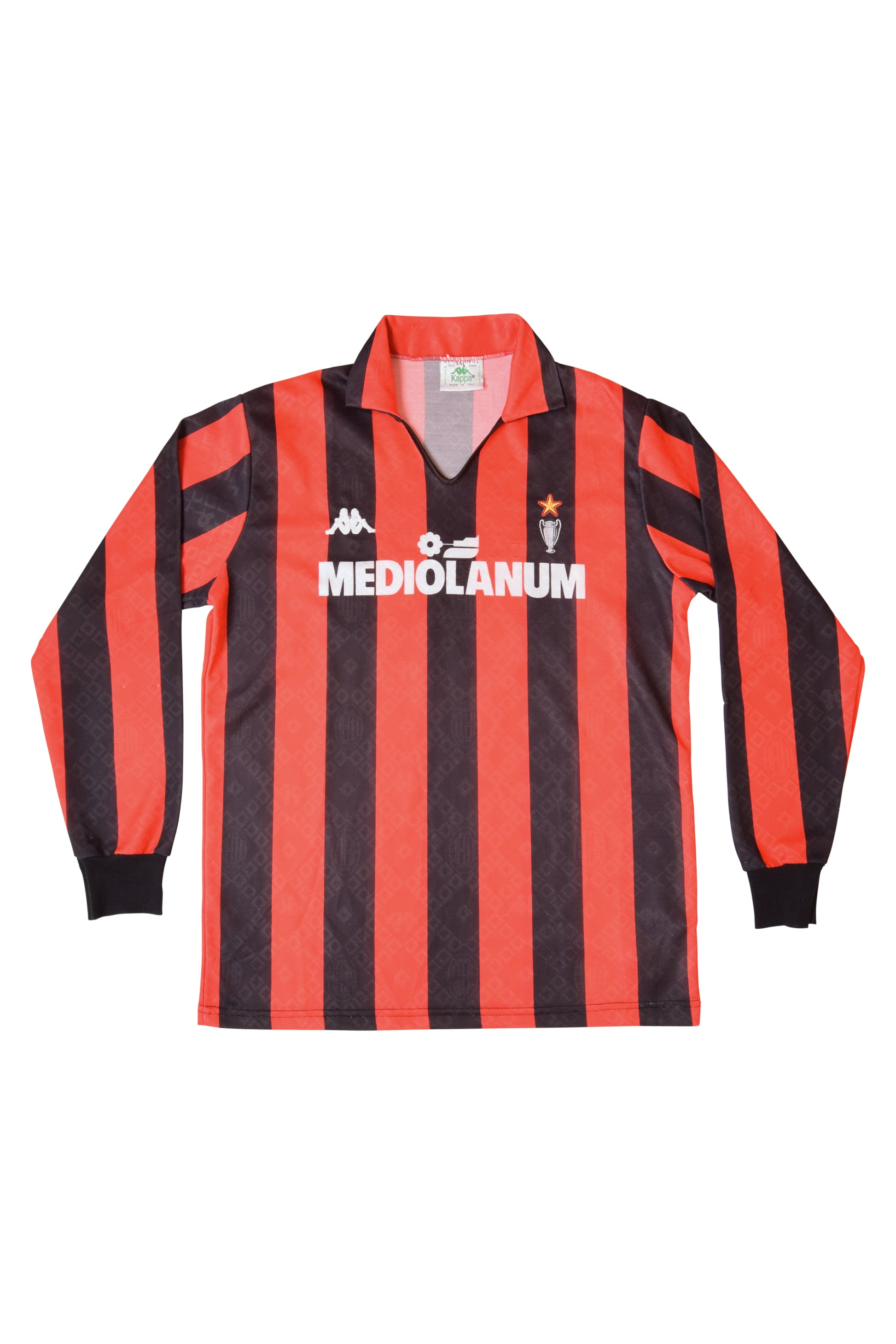 Vintage Kappa 1988-1989 AC Milan Home Football Shirt #2