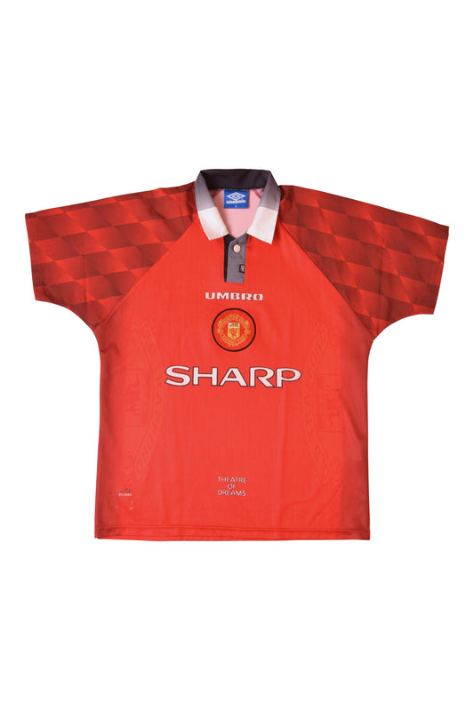 Umbro Manchester United 1997-98  Home Shirt Size M Red