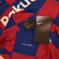 FC Barcelona Nike Vaporknit 2019 - 2020 Player Issue Home Football Shirt BNWT New Headstock Red Blue Beko Rakuten Unicef Size M