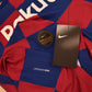 FC Barcelona Nike Vaporknit 2019 - 2020 Player Issue Home Football Shirt BNWT New Headstock Red Blue Beko Rakuten Unicef Size M