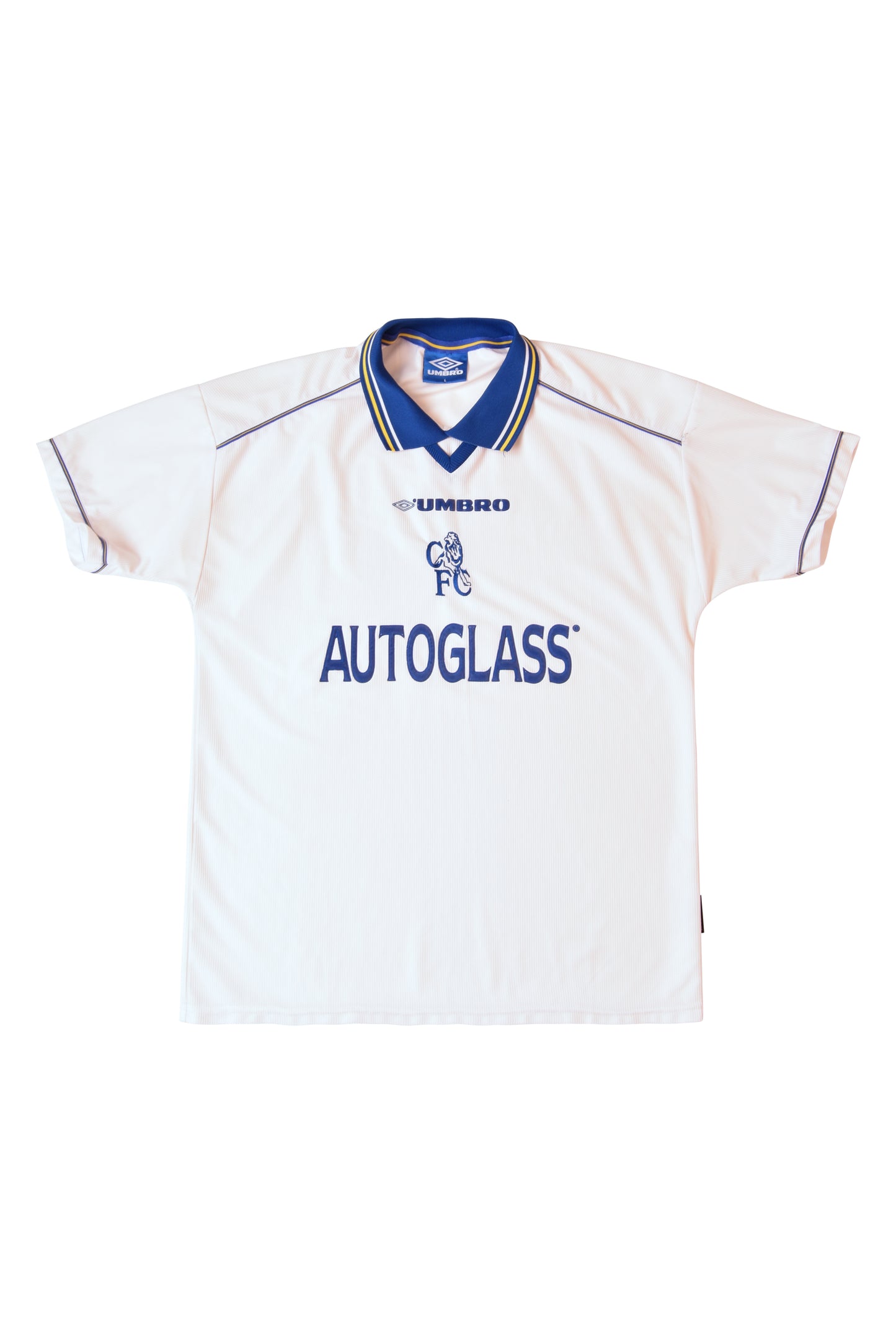 Vintage Umbro Chelsea 1998-2000 Away Football Shirt White