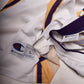LA Lakers Kobe Bryant Champion # 24 2009-2010 White Yellow Purple Size L