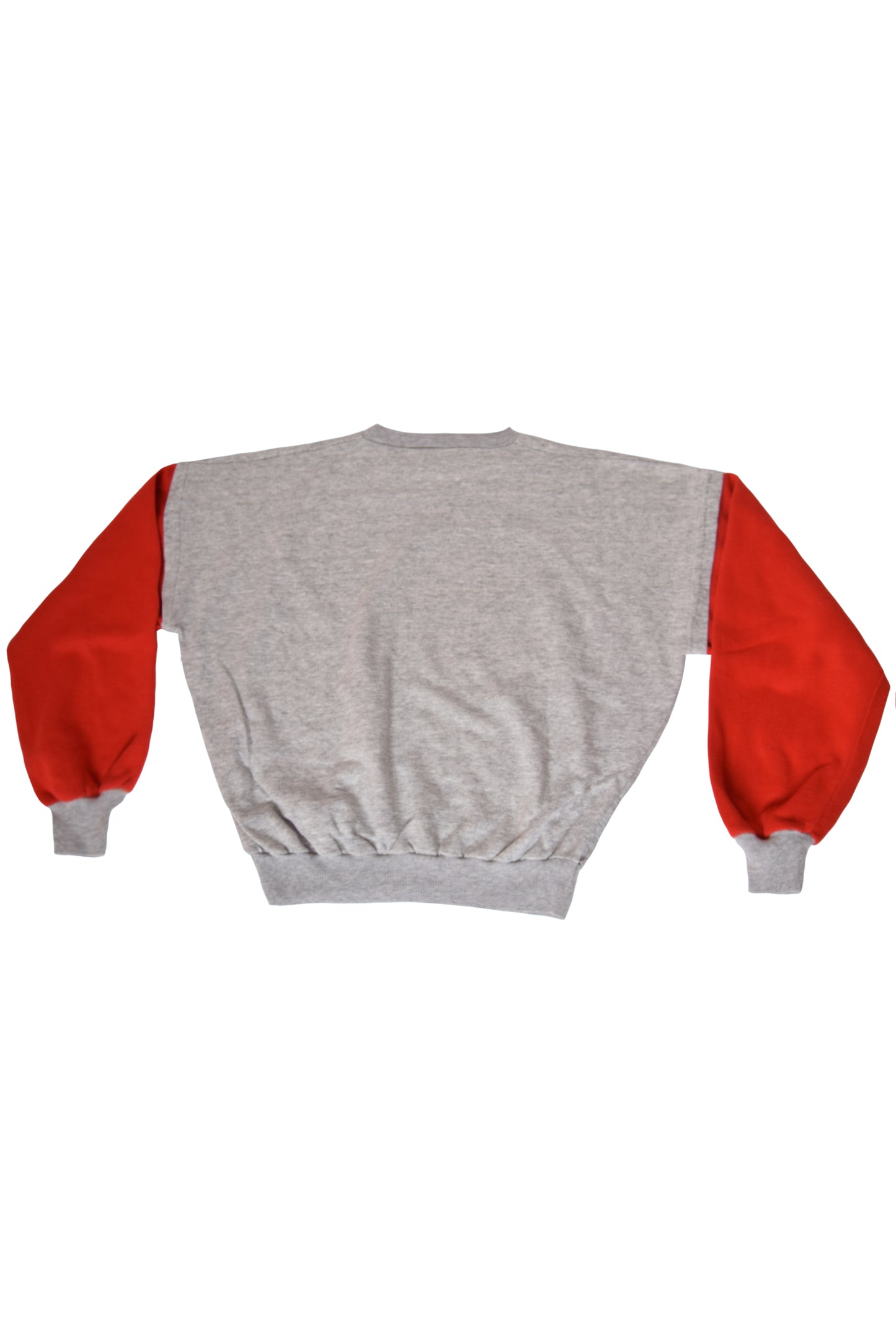 Vintage Puma Sweatshirt Crew Neck Size L-XL Grey Red