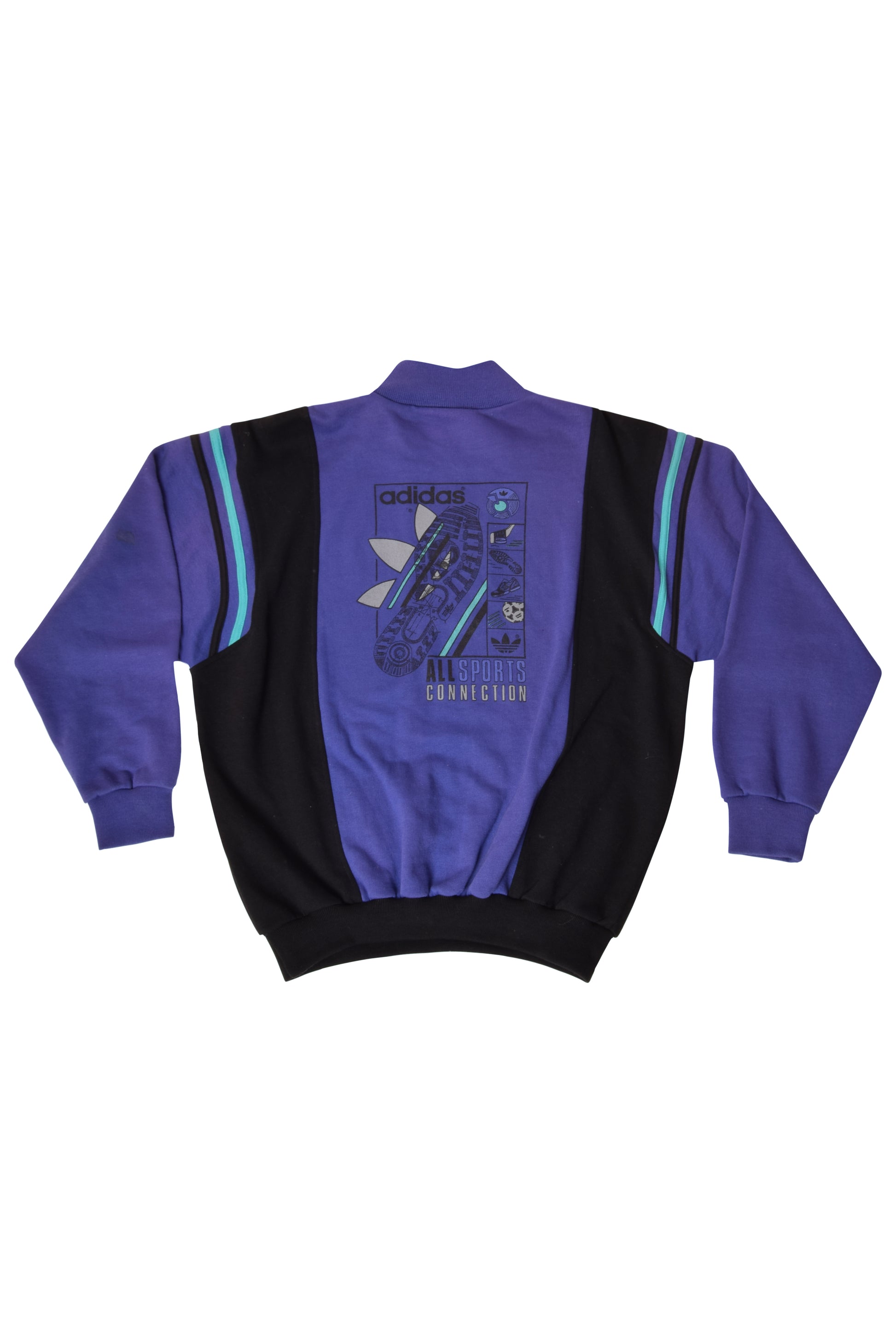 Vintage Adidas All Sports Connection Sweatshirt Etrusco Torsion Size M 