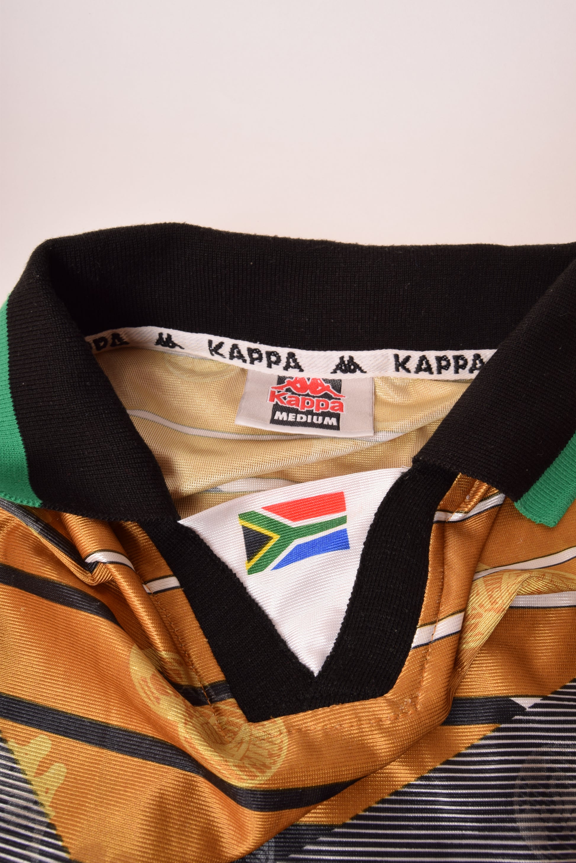 Vintage South Africa Kappa 1997-1999 Home Football Shirt Size M