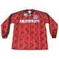 Vintage Eintracht Frankfurt Home Football Shirt 1995-1996 BNWT Tetra Pak Size M Red Black