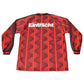 Vintage Eintracht Frankfurt Home Football Shirt 1995-1996 BNWT Tetra Pak Size M Red Black