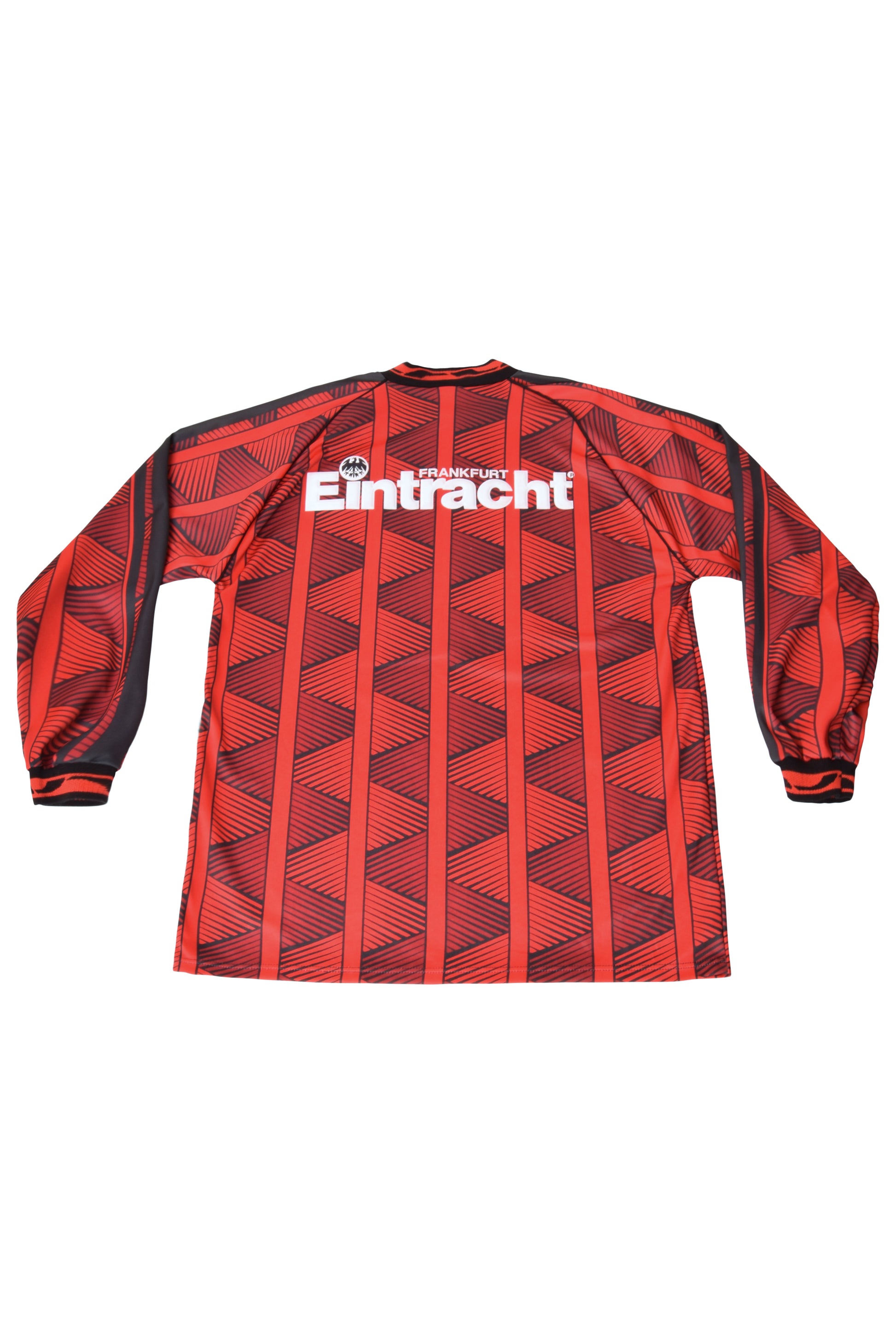 Vintage Eintracht Frankfurt Home Football Shirt 1995-1996 BNWT Tetra Pak Size M Red Black