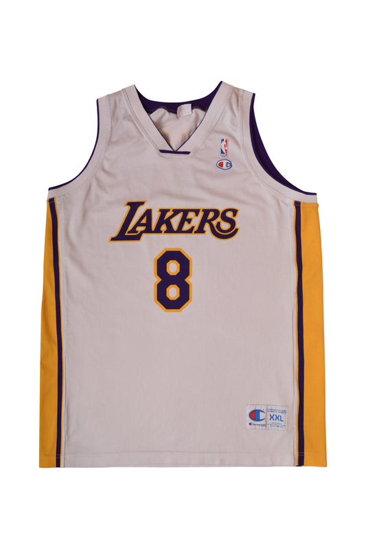 Kobe Bryant 8 LA Lakers Champion Alternate Jersey 2002-2006