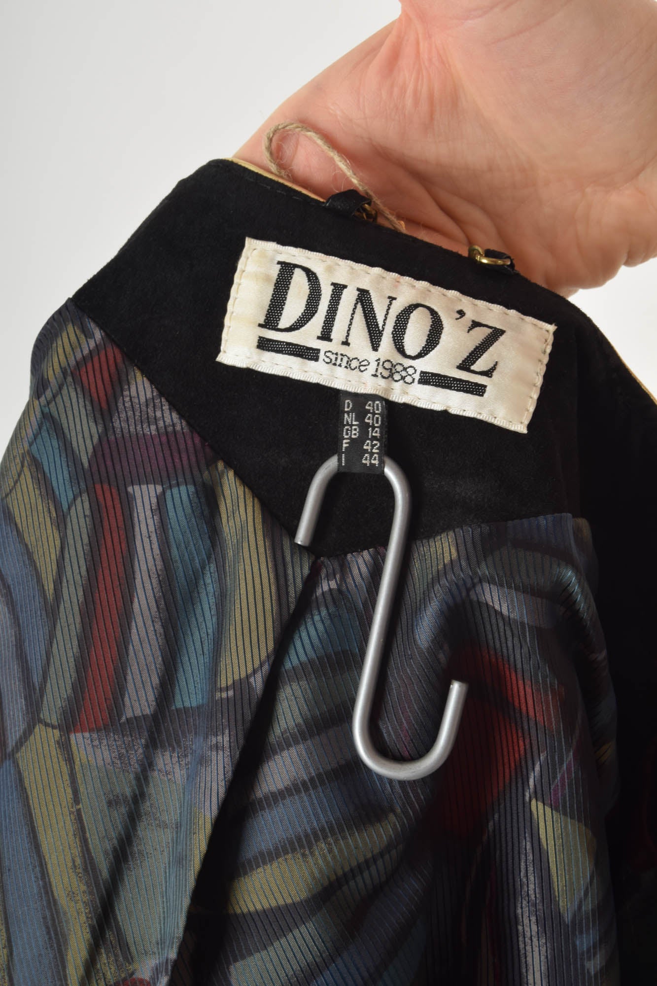 RARE 80s Dino'z Vintage Leather Jacket 