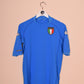 Kappa Italy '00-01 Home Football Shirt Blue Euro 2000 Size S
