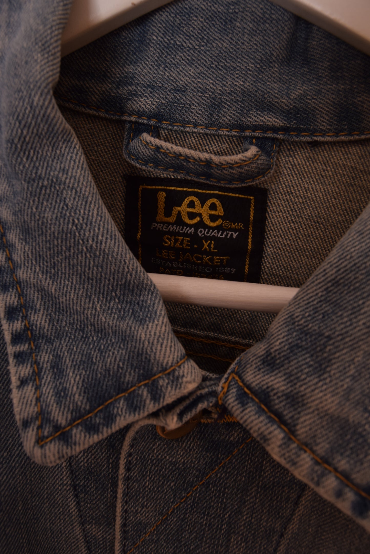Vintage 90's Lee Denim / Jeans Jacket Size XL