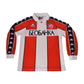 Vintage FK Crvena Zvezda Red Star Belgrade 1995-1997 Football Home Shirt Size S Made in Italy Long Sleeve Red White