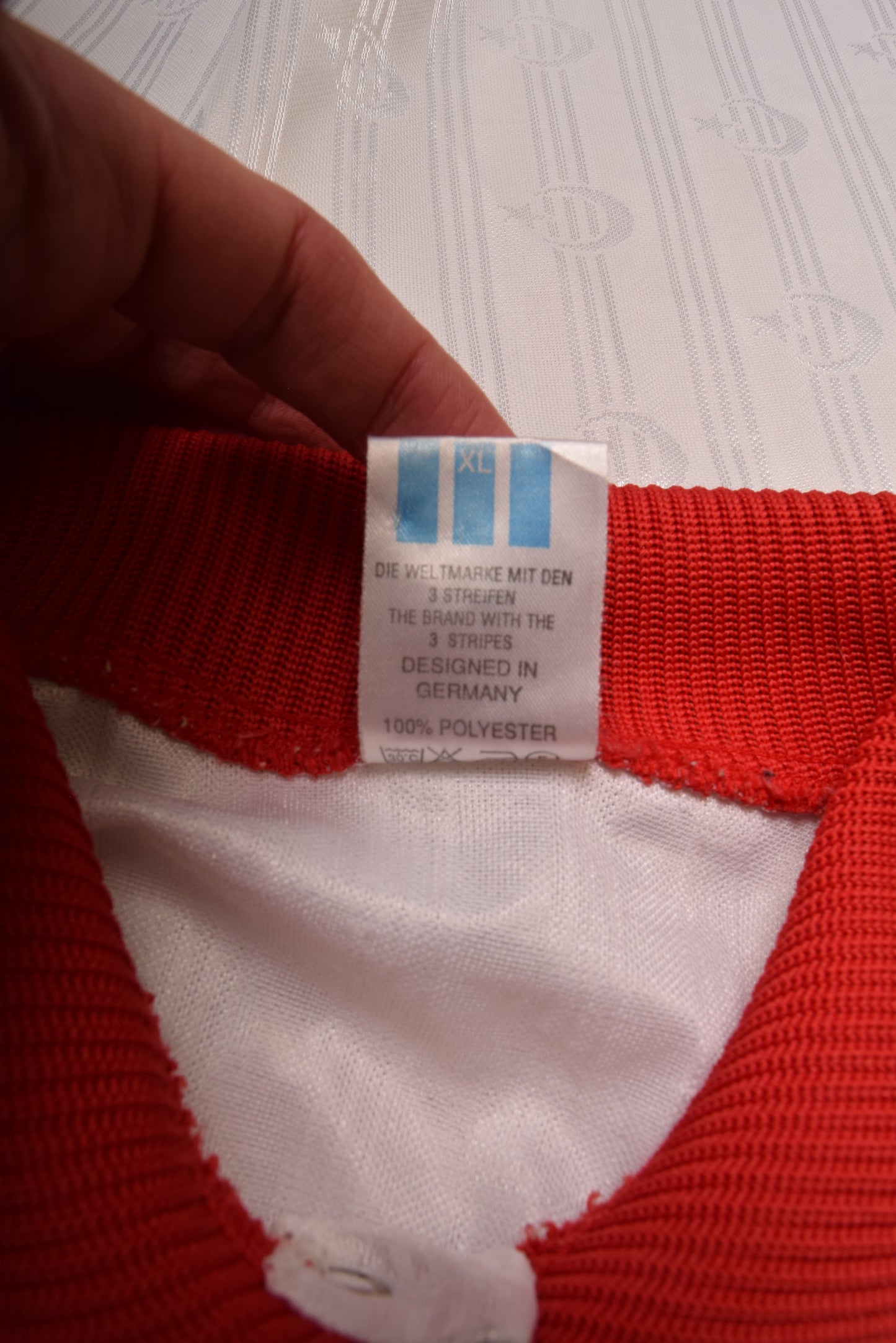 Turkey Adidas 1996-1997 Away Football Shirt White Size L