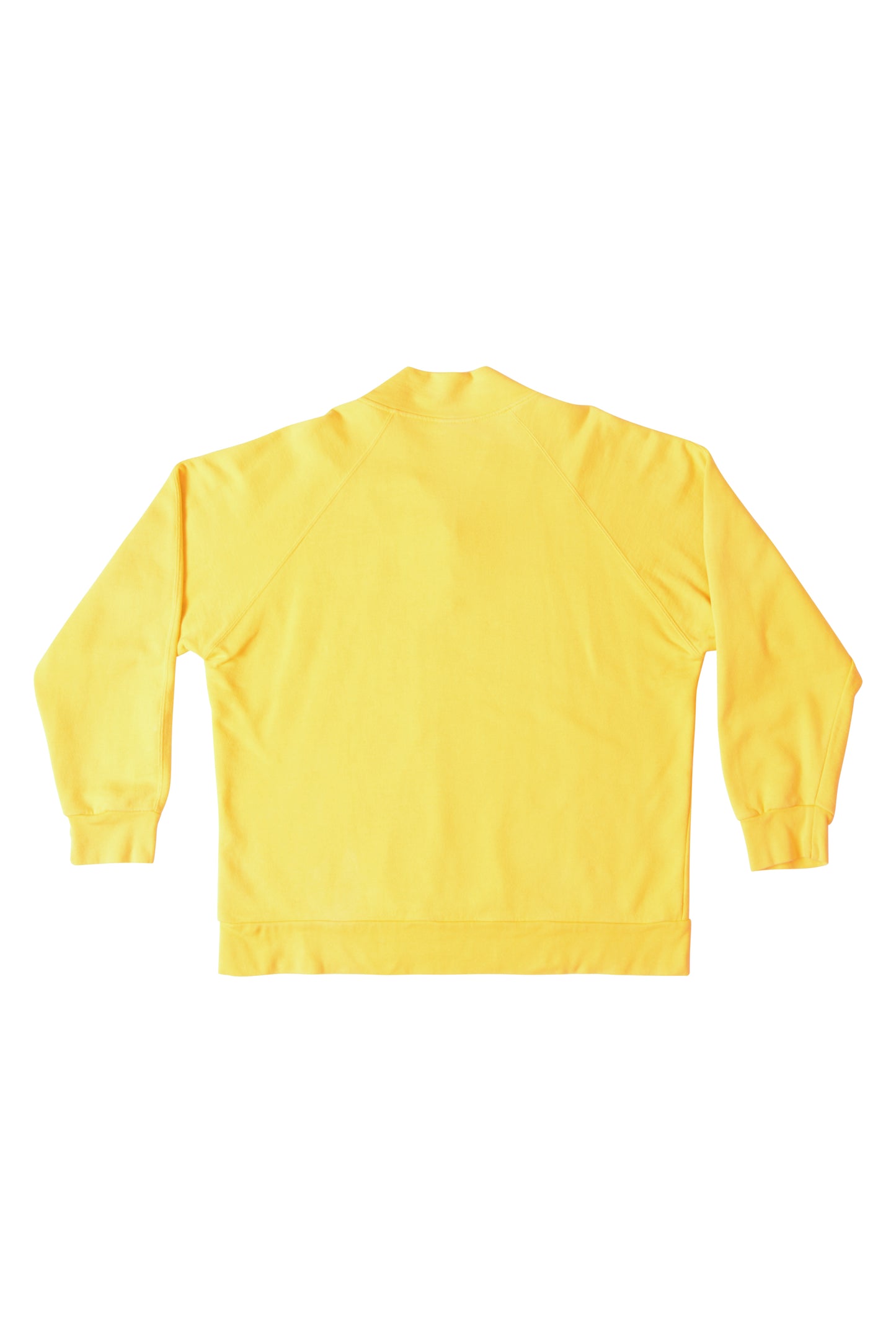 Vintage Hugo Boss Sweatshirt 80's Made in West Germany Yellow Size L