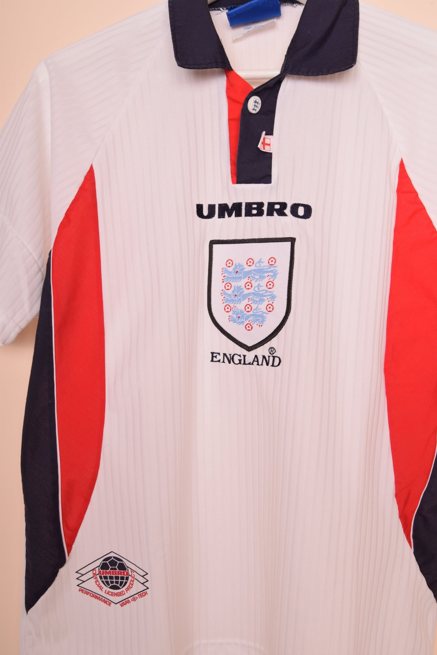 Vintage Umbro England 1998 Football Shirt