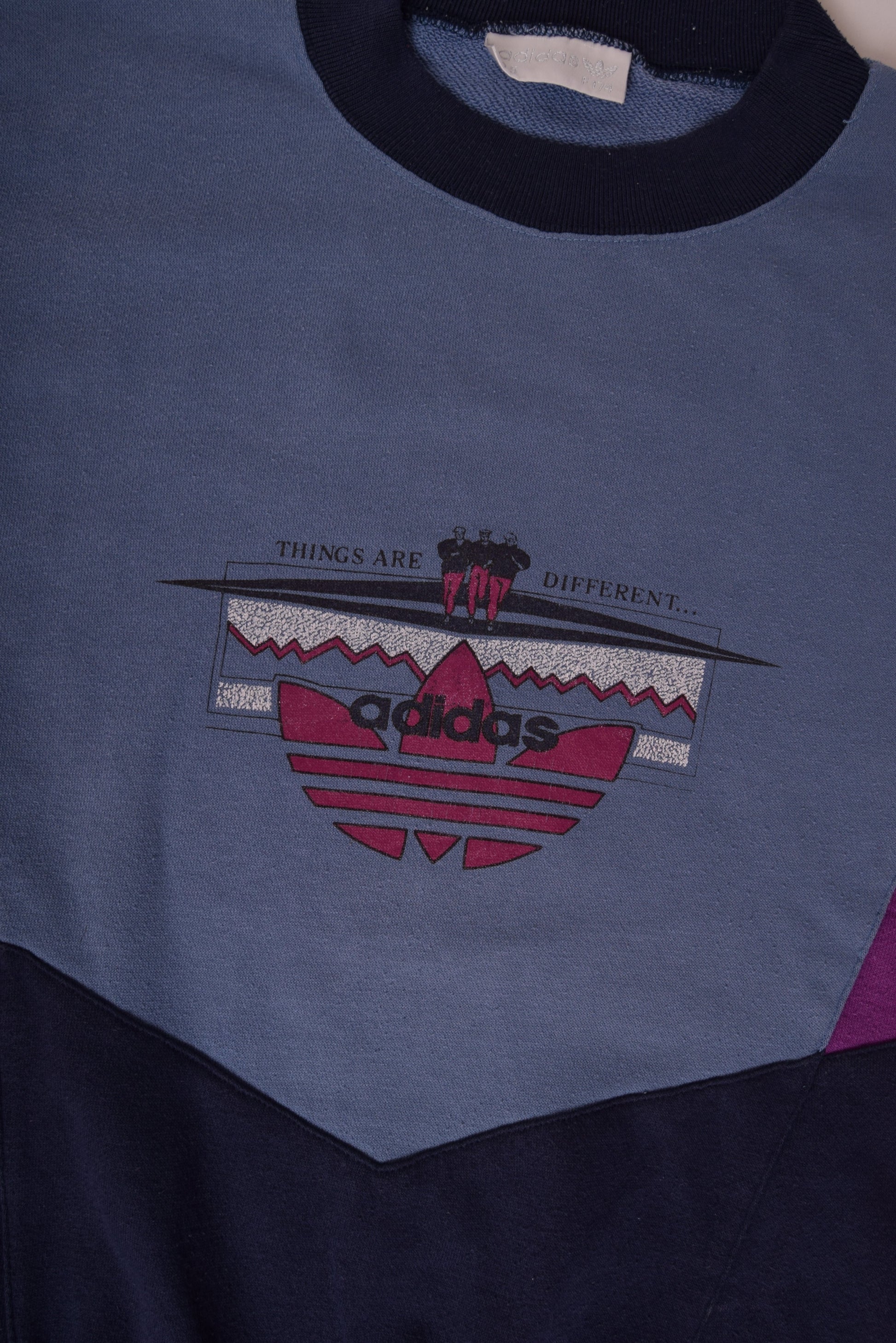 Vintage 90's Adidas Sweatshirt Crew Neck Size M