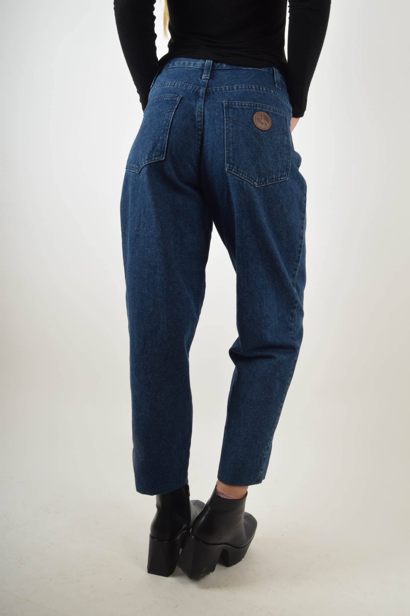 Vintage Moschino Mum Jeans Made in Italy 