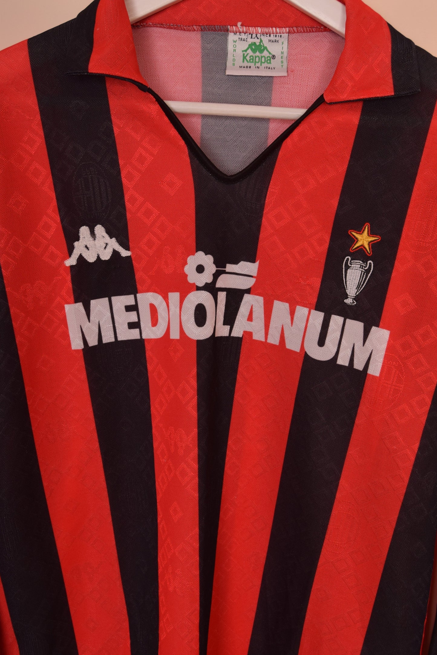 Vintage Kappa 1988-1989 AC Milan Home Football Shirt #2