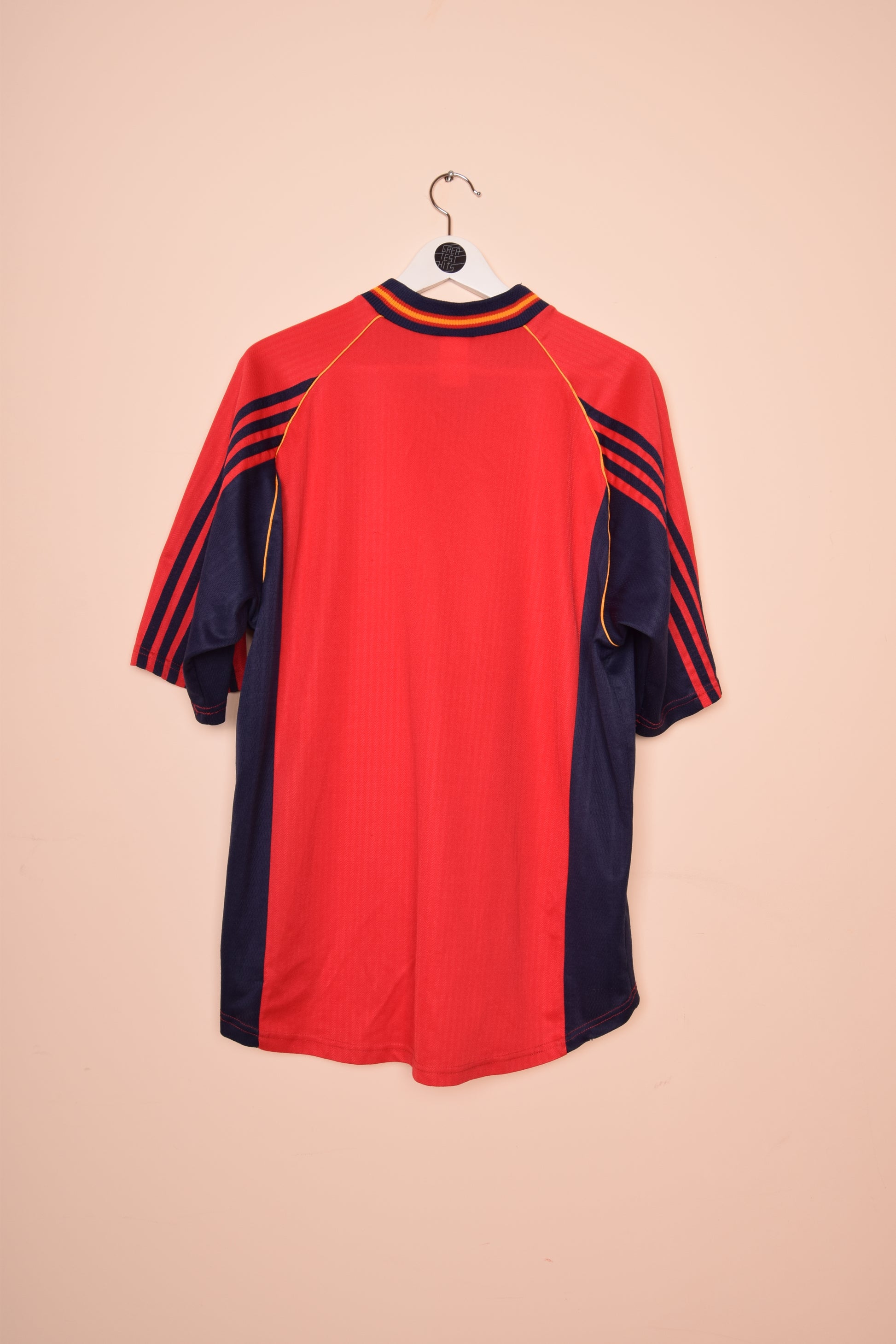 Vintage Spain 1998 - 1999 Adidas Home Football Shirt