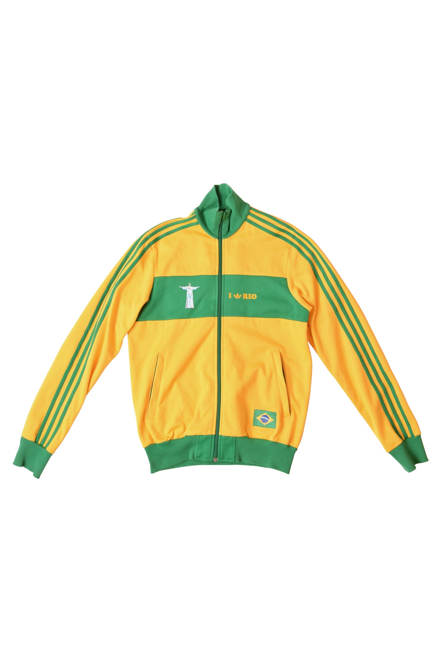 Adidas Originals I Love Rio de Janeiro Size M Yellow/Green