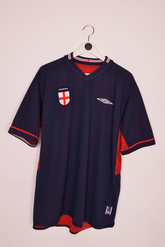 Umbro England 2002 - 2004 Reversible Football Shirt