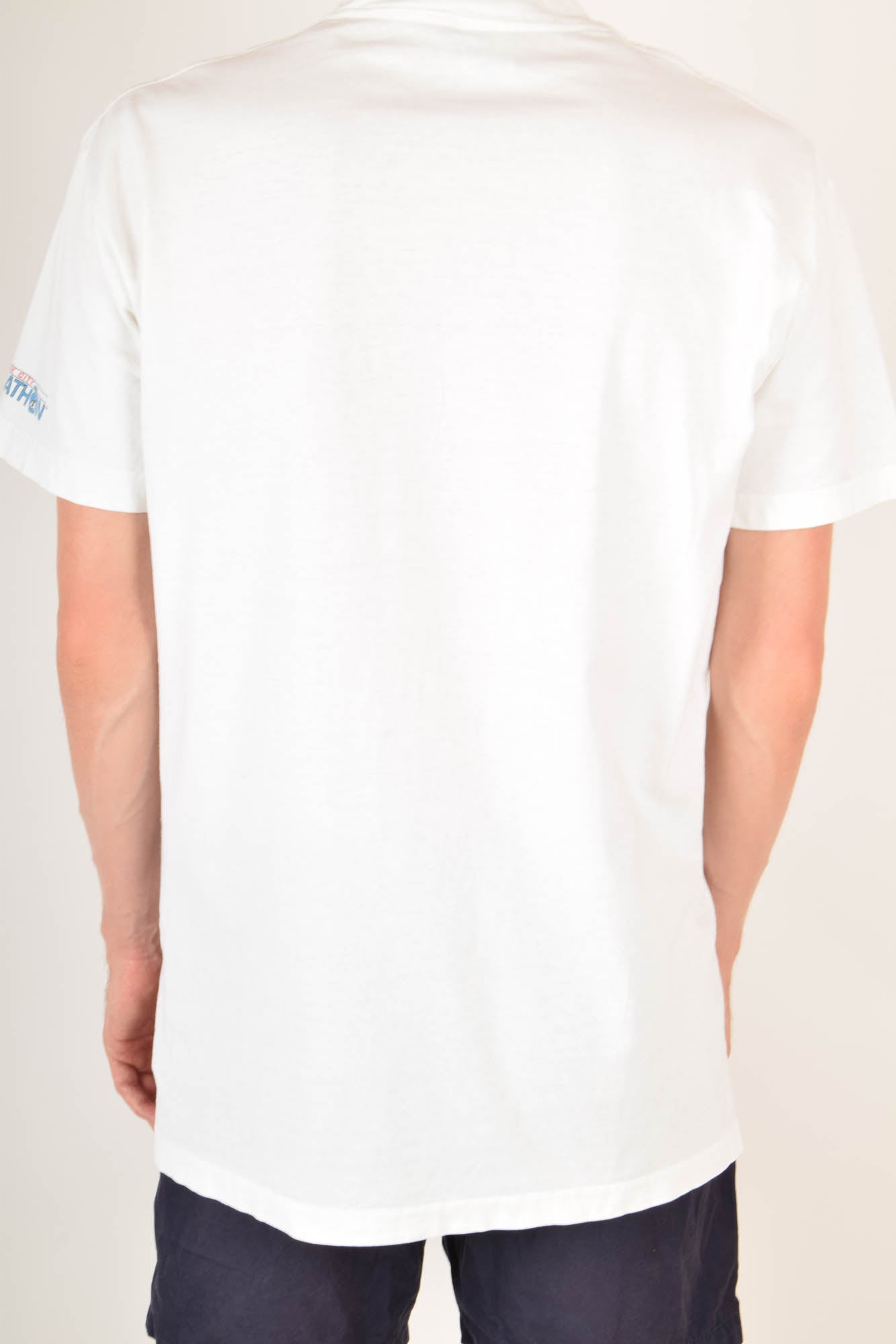 Vintage 90's Asics T-shirt NY Marathon size L Made in USA Cotton