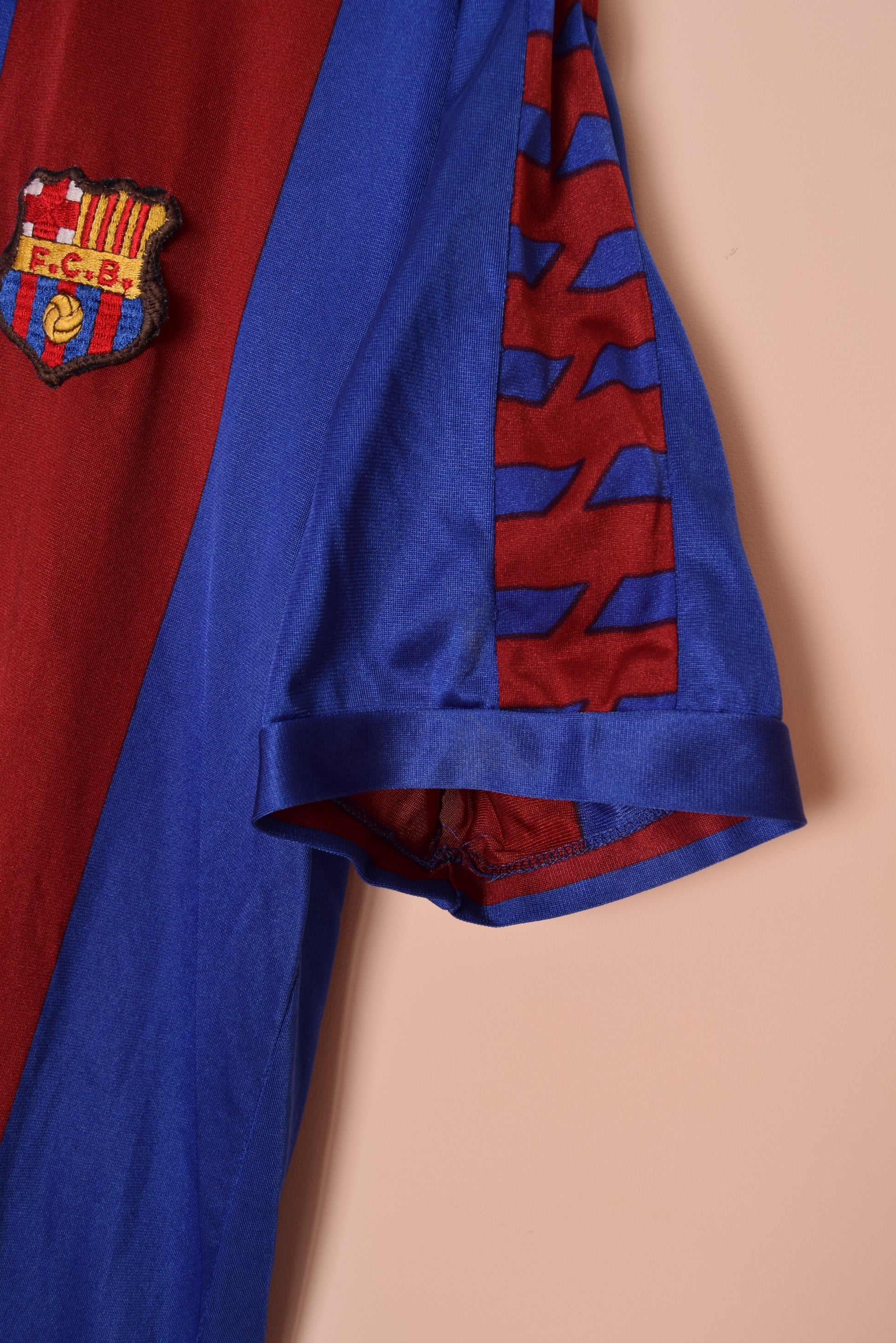 Vintage Meyba FC Barcelona Home Football Shirt / Jersey '84-89 Made in Spain Size M-L