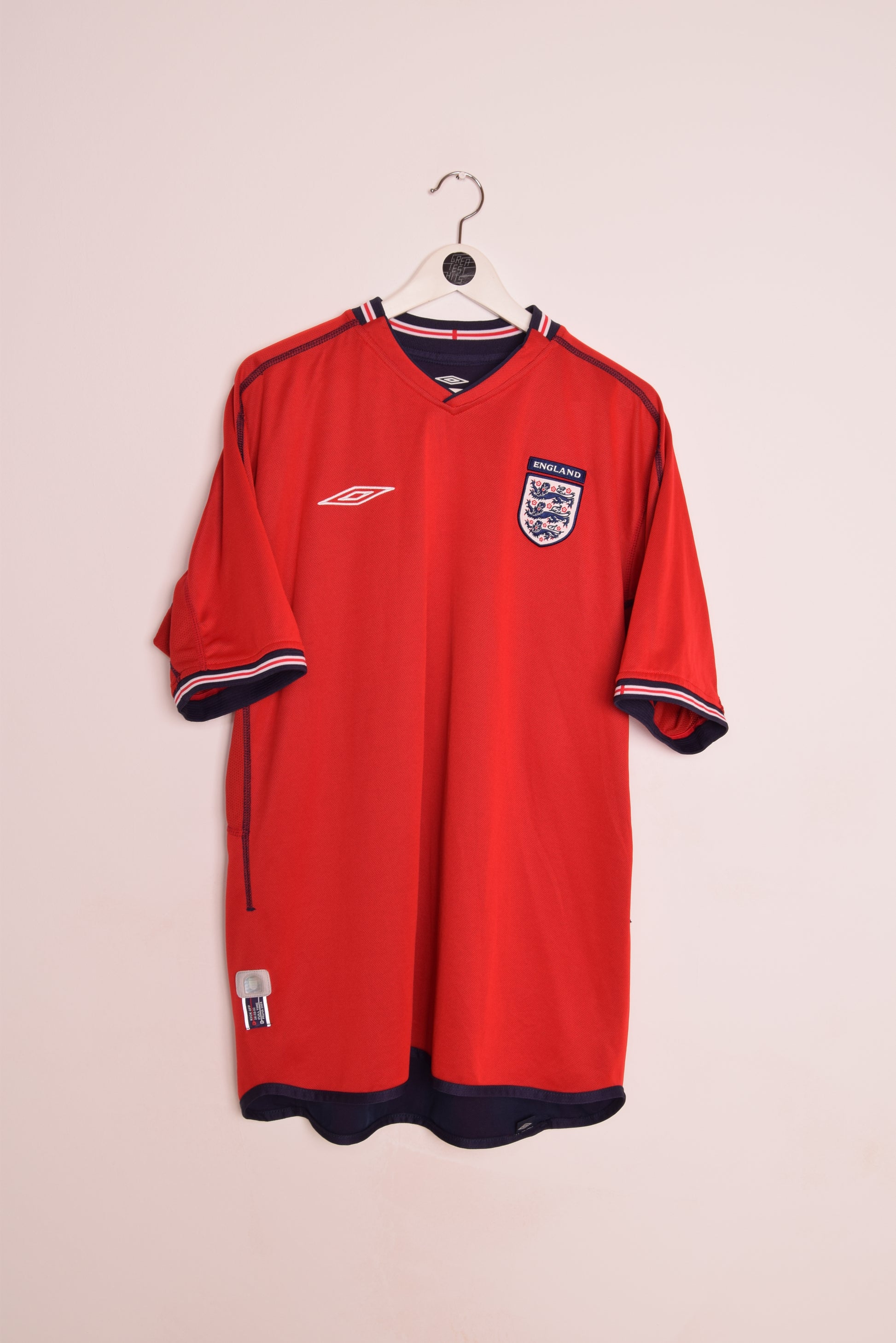 Umbro England 2002 - 2004 Reversible Football Shirt