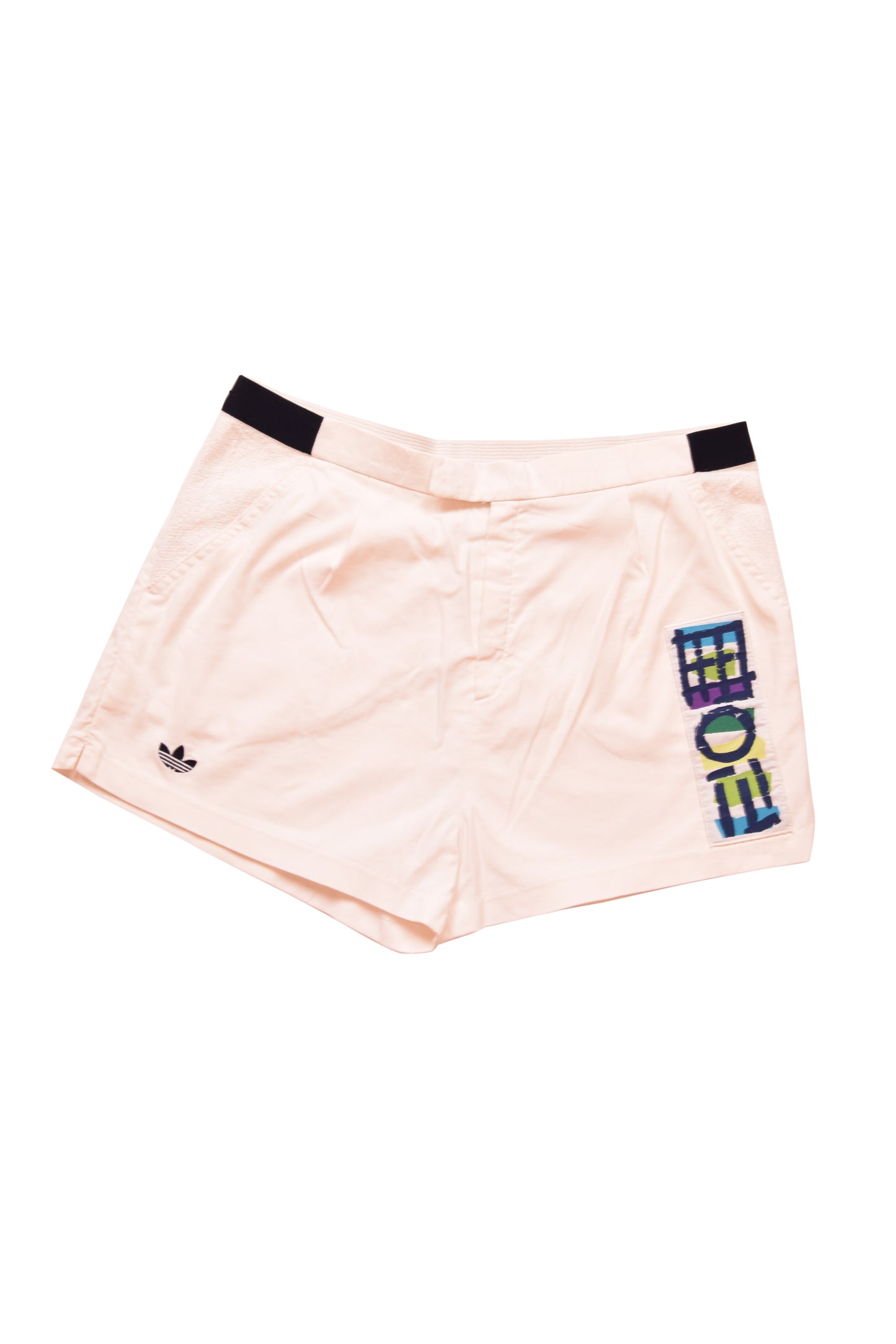 Vintage Adidas Stefan Edberg Tennis Shorts Wimbledon 1991 Size M-L White