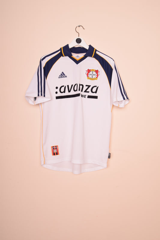 Bayer 04 Leverkusen 2000 - 2001 Away Size L Adidas football shirt