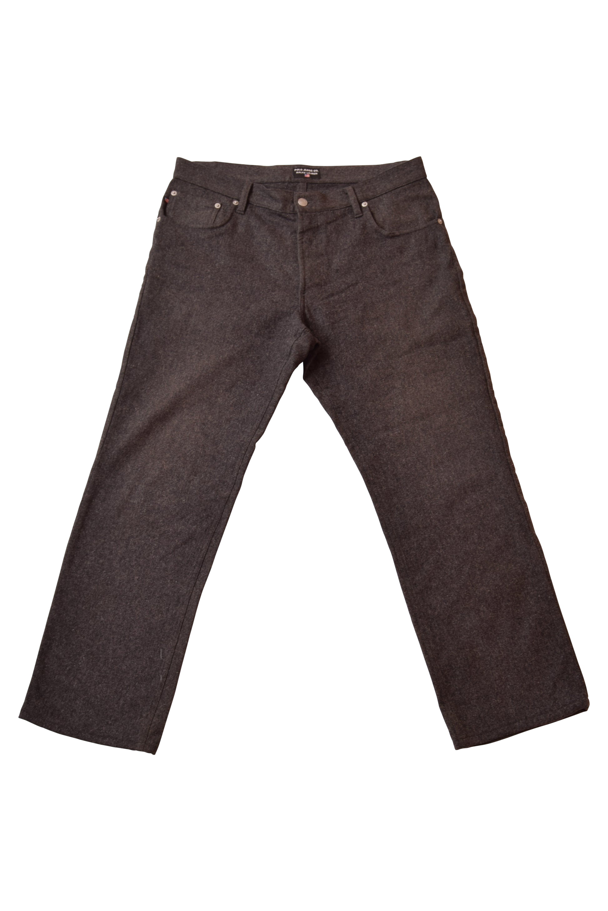 Vintage Ralph Lauren Polo Jeans Co. Trousers 100% Wool Size 34"/32"