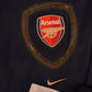 Arsenal FC Nike T-Shirt 00's 100% Cotton Blue Size M