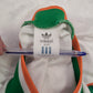 Vintage Ireland Adidas 1994 - 1995 Away Football Shirt White Green Coral Opel FAI Size 40-42'' / L Made in Ireland WORLD CUP USA 1994