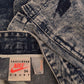 Vintage Nike Challenge Court Shorts Acid Denim Washed Size 34 / M Andre Agassi Made in Hong Kong