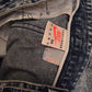 Vintage Nike Challenge Court Shorts Acid Denim Washed Size 34 / M Andre Agassi Made in Hong Kong
