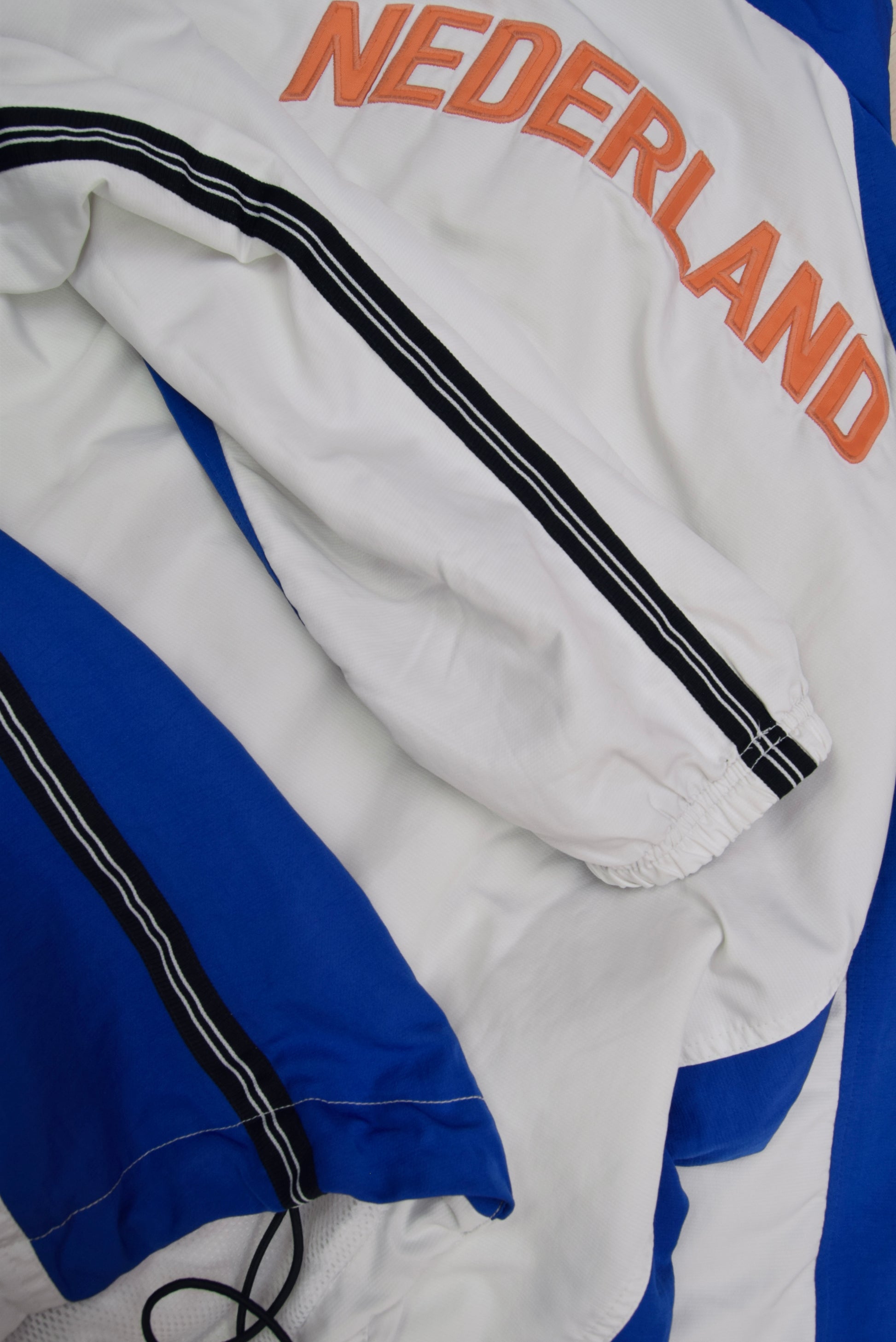 Vintage Nederland Netherlands Holland KNVB Nike 1998-1999 Jacket White Blue Size L